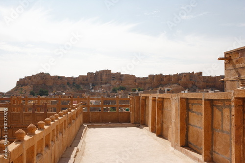 A view of Jaisalmer Fort, Jaisalmer, Rajasthan, India photo