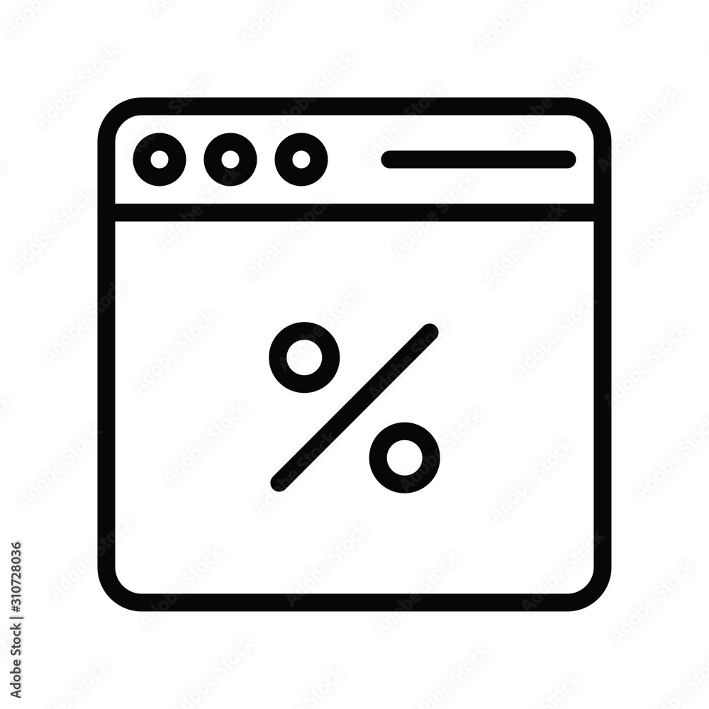 discount card related to black friday vector in lineal style discount card related to black friday vector in lineal style