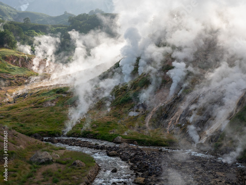 valley of geysers