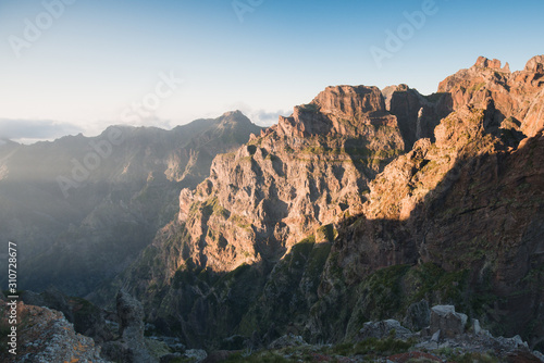 Rocky mountains of Madeira, Portugal
