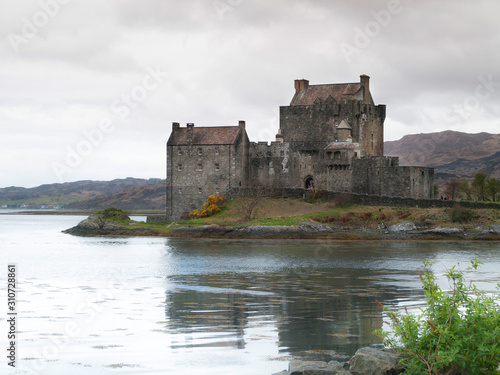 Eilean Donan castle -on small tidal island on Loch Duich