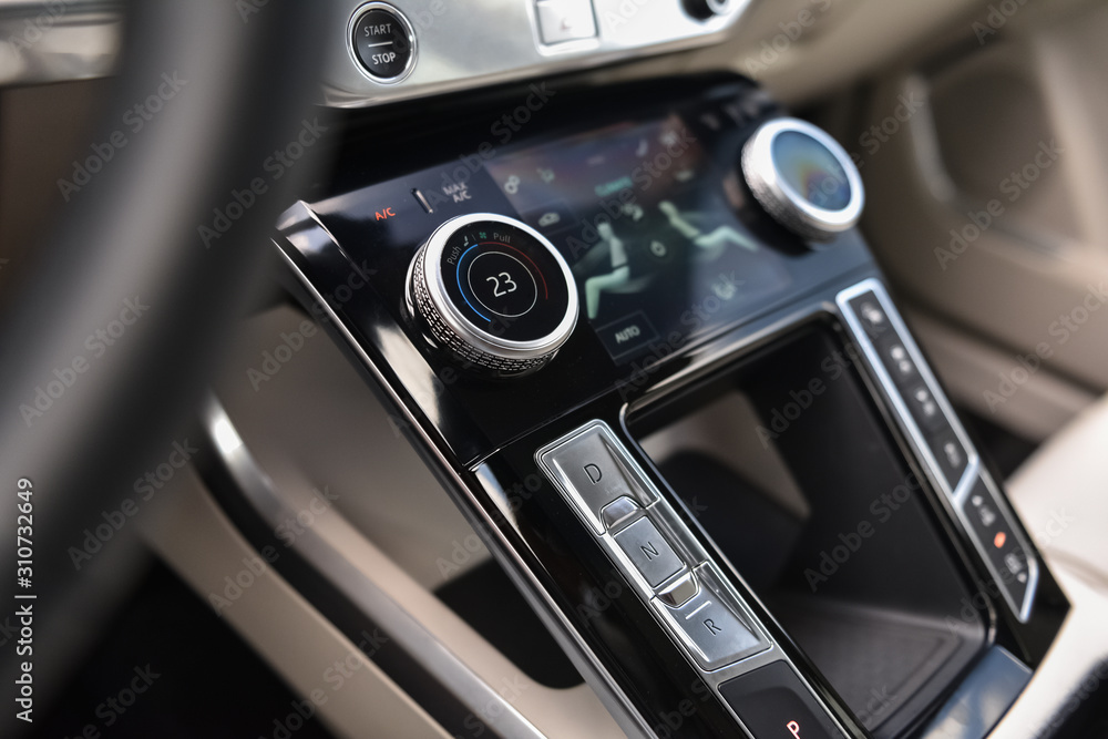 Naklejka premium Climate control of a car