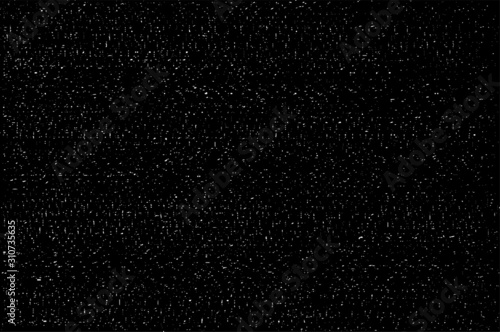 Wallpaper Mural Vector fabric texture. Distressed texture of weaving fabric. Grunge background. Abstract halftone vector illustration. Overlay to create interesting effect and depth. Black isolated on white. EPS10. Torontodigital.ca