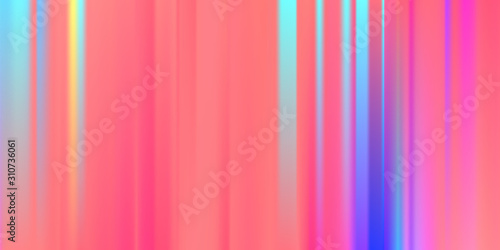 Iridescent, Minimal, Blurred Background. 