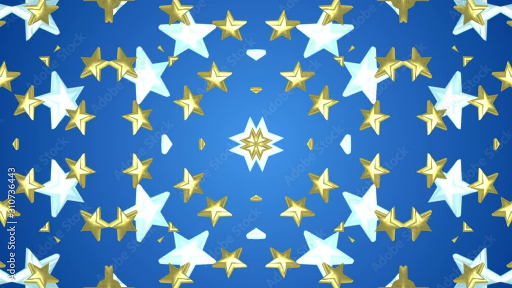 Stars rotating animation 3d background seamless loop Stars rotating animation 3d background seamless loop