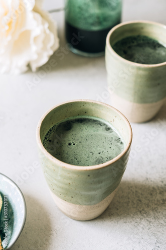 Spirulina drink photo