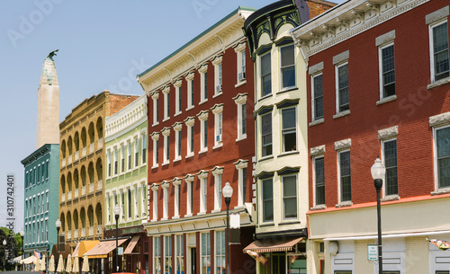 Downtown Architecture in Urban Renewal neighborhood