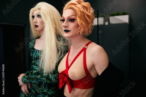 Glamourous Drag Queen Models
