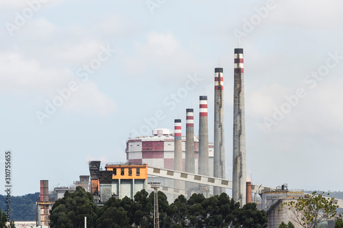 Iron and steel production plant