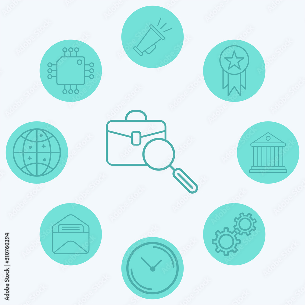 Portfolio vector icon sign symbol Portfolio vector icon sign symbol