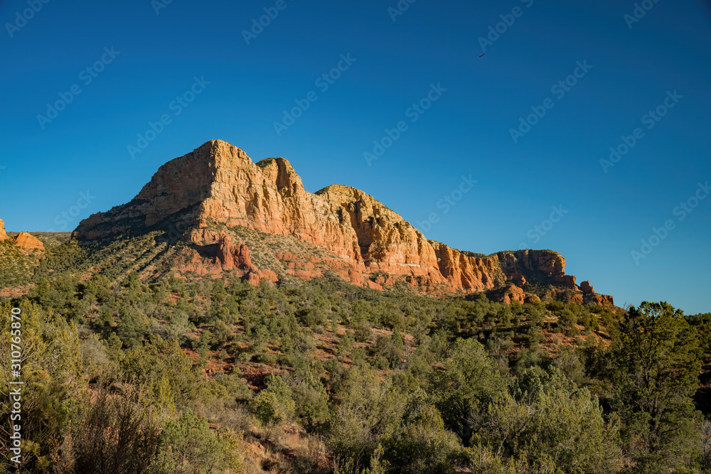 Sunny view of the beautiful landscape of Sedona Sunny view of the beautiful landscape of Sedona