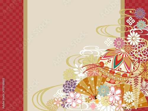 和柄背景素材正月向けstock Vector Adobe Stock 和柄背景素材正月向けstock Vector Adobe Stock
