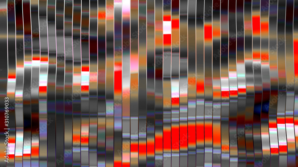 Fototapeta premium Beautiful background with geometric shape. 3d illustration, 3d rendering.