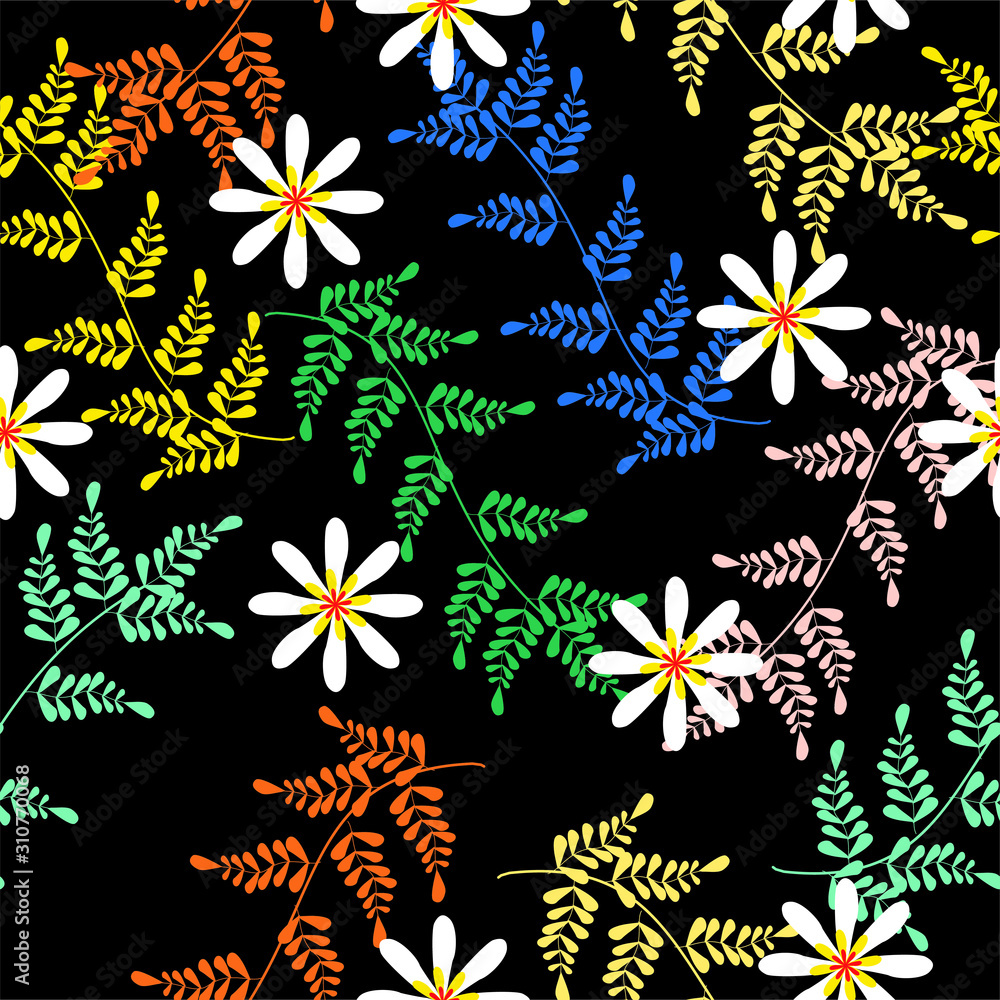 seamless floral pattern with flowers. Seamless Pattern With Floral Motifs able to print for cloths, tablecloths, blanket, shirts, dresses, posters, papers. seamless floral pattern with flowers. Seamless Pattern With Floral Motifs able to print for cloths, tablecloths, blanket, shirts, dresses, posters, papers.