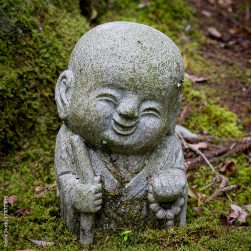Japan, Miyajima island,  statues © andrzej