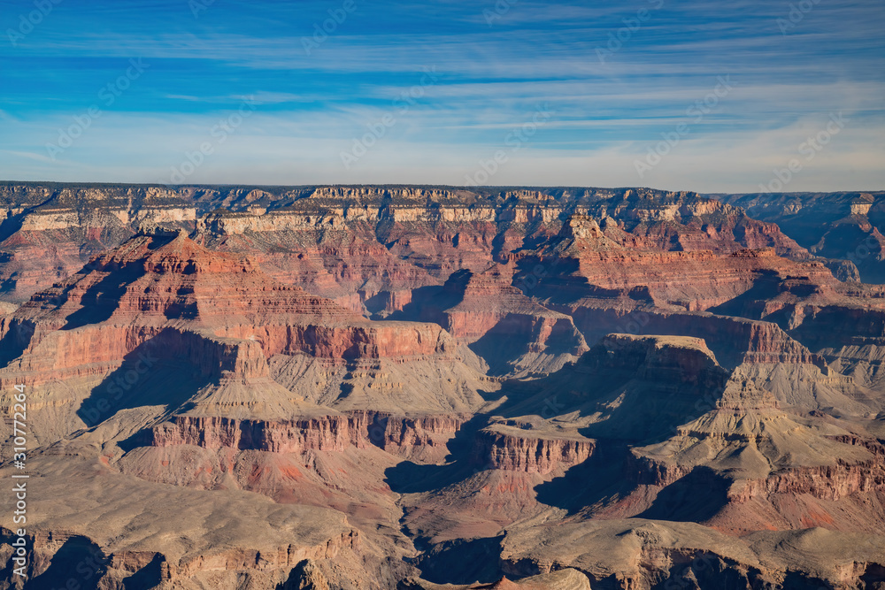 Beautiful landscape of the Hermit Trail, Grand Canyon National Park Beautiful landscape of the Hermit Trail, Grand Canyon National Park