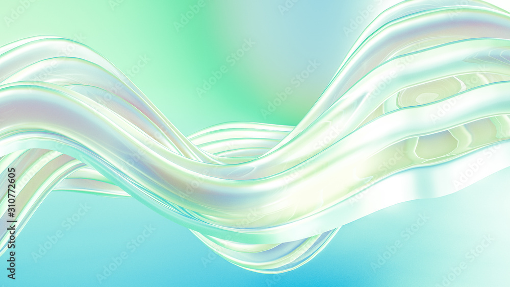 Obraz premium Abstract colorful background. 3d illustration, 3d rendering.