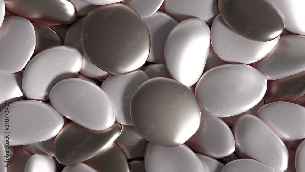 Beautiful background with beads, particles and simulation. 3d illustration, 3d rendering. Beautiful background with beads, particles and simulation. 3d illustration, 3d rendering.