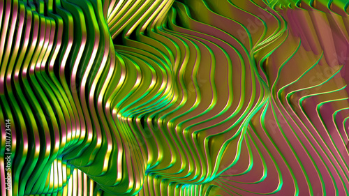 Abstract colorful background. 3d illustration  3d rendering.