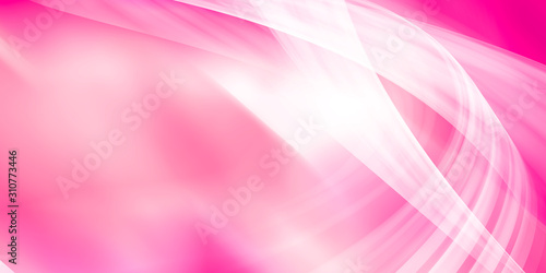 luxury white motion on pink background / light red gradient abstract background
