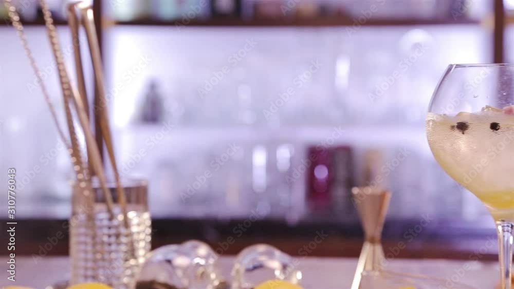 Drinks With Beautiful Garnish - Slide Right To Left Drinks With Beautiful Garnish - Slide Right To Left