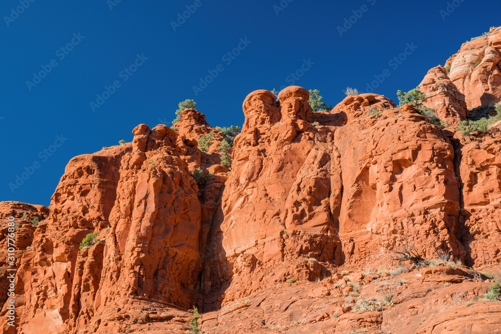 Sunny view of the beautiful landscape of Sedona