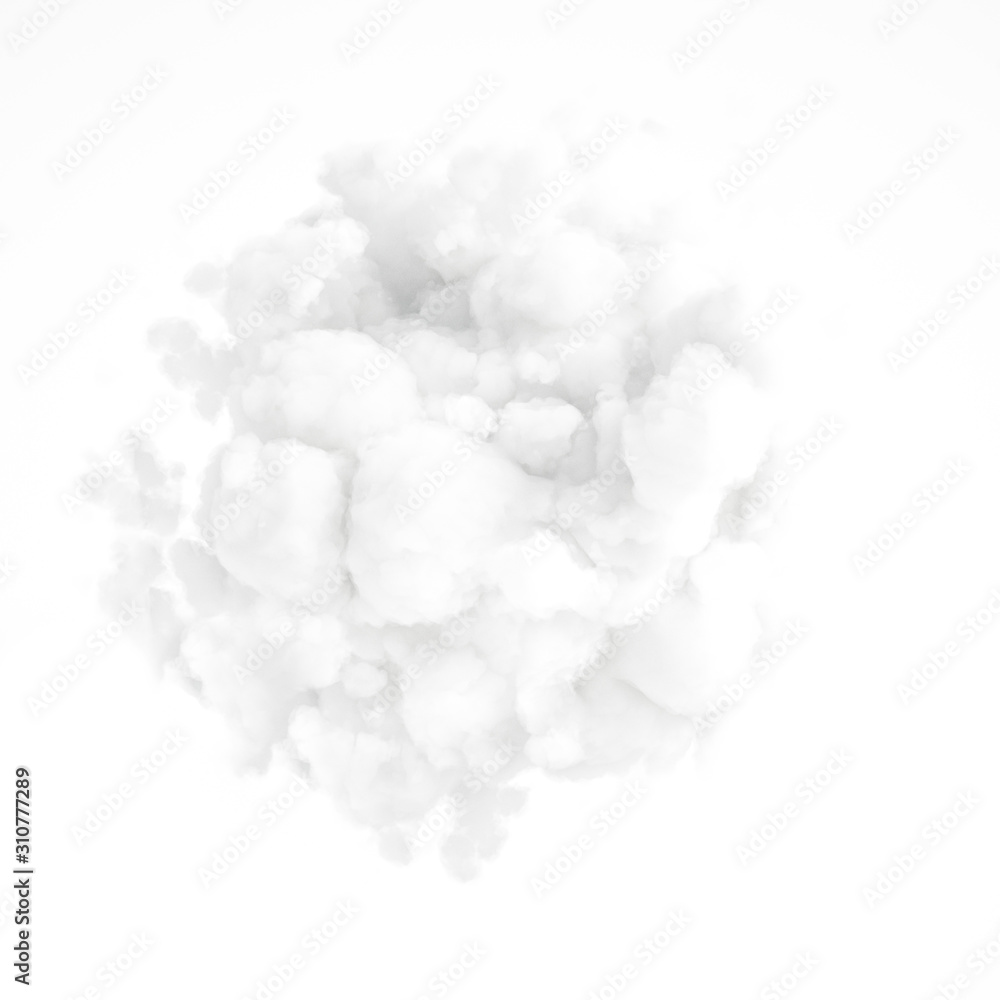 Cloud isolated, steam, smoke. 3d illustration, 3d rendering. Cloud isolated, steam, smoke. 3d illustration, 3d rendering.