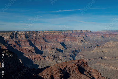 Beautiful landscape of the Grand Canyon National Park
