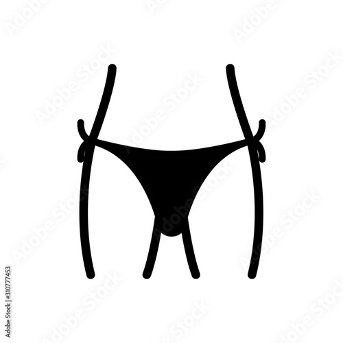 sexy panties  underware icon template illustration design vector eps-10