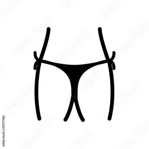 sexy panties  underware icon template illustration design vector eps-10