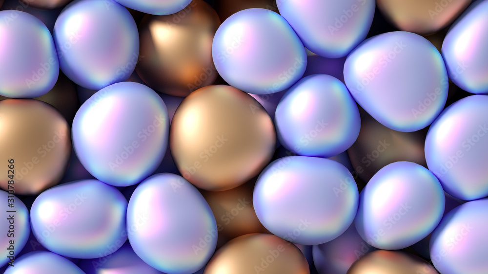 Beautiful background with beads, particles and simulation. 3d illustration, 3d rendering. Beautiful background with beads, particles and simulation. 3d illustration, 3d rendering.