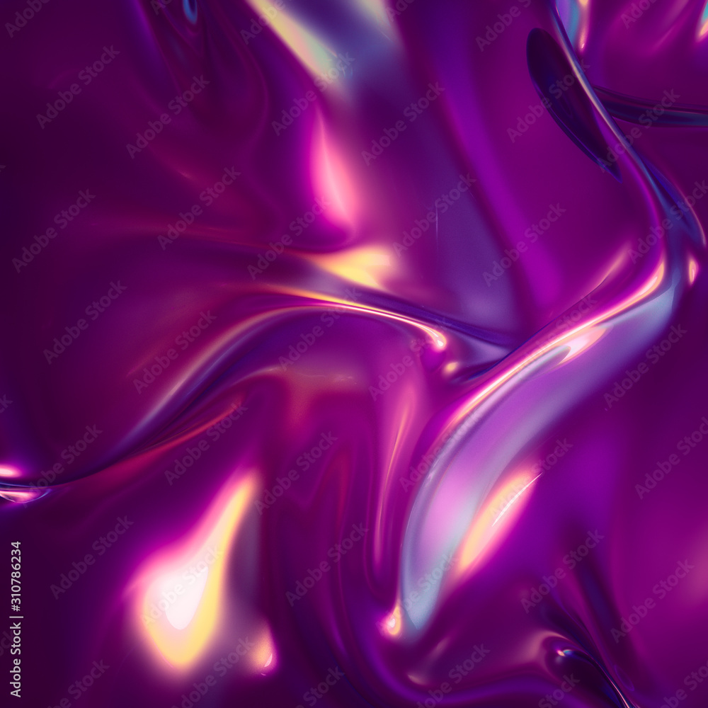 Fototapeta premium Abstract colorful background. 3d illustration, 3d rendering.