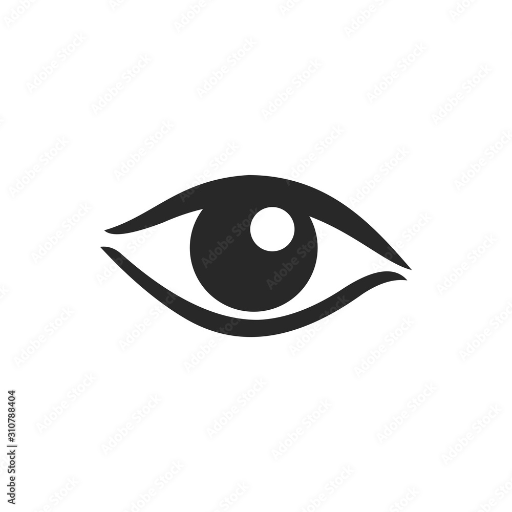 Eye icon vector symbol logo illustration EPS 10 Eye icon vector symbol logo illustration EPS 10