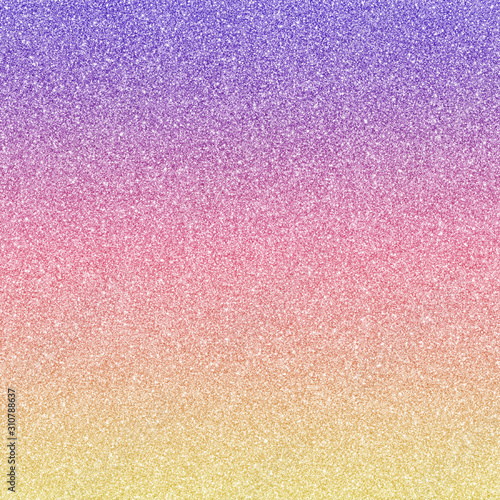 Ombre Glitter Texture - Sparkling glitter texture in colorful ombre gradients