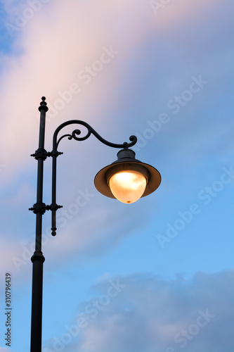Street lamp against the sky © Antiqva