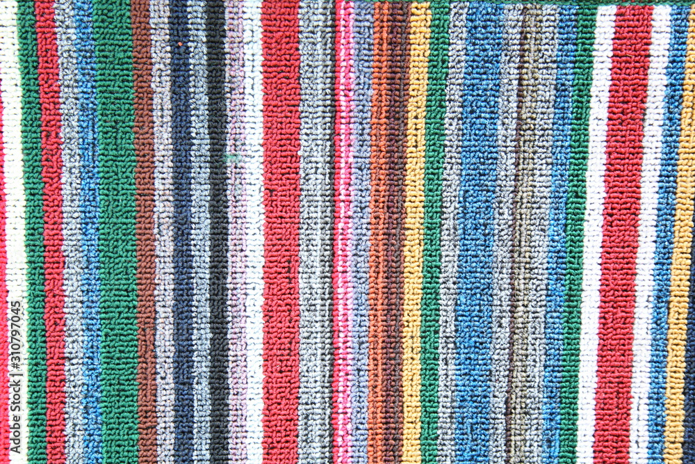 Colorful Stripe mat texture Colorful Stripe mat texture