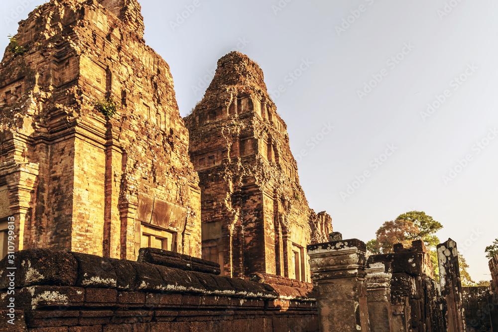 Banteay Srei or Banteay Srey temple Angkorian sites in Cambodia