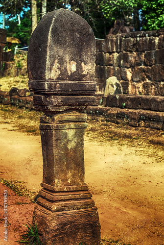 Banteay Srei or Banteay Srey temple Cambodia photo