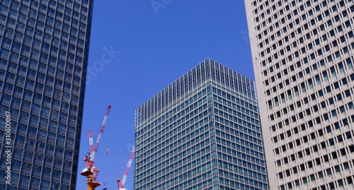 skyscrapers in Tokyo