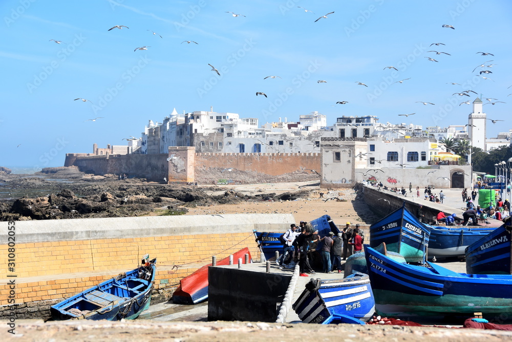 Essaouira, Atlantic coast of Morocco