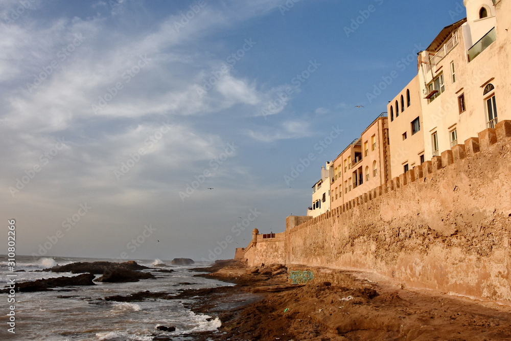 Essaouira on the Atlantic ocean coast of Morocco
