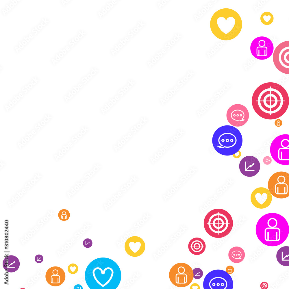 Social media marketing, Communication concept. Social media marketing, Communication concept.