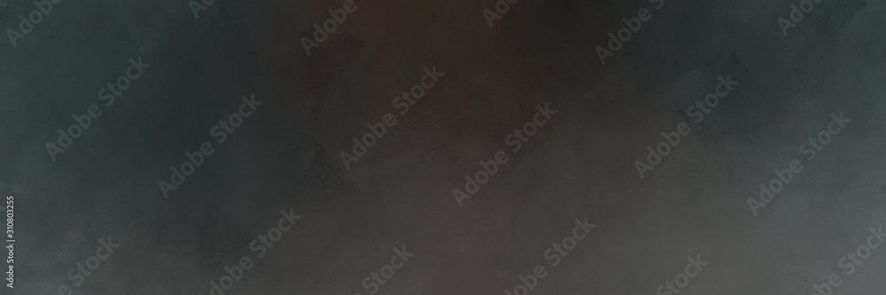 vintage abstract painted background with dark slate gray, dim gray and silver colors and space for text or image. can be used as header or banner