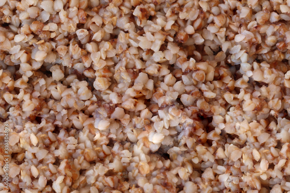 seamless texture of tasty healthy crumbly buckwheat porridge full of minerals and vitamins of traditional Russian cuisine seamless texture of tasty healthy crumbly buckwheat porridge full of minerals and vitamins of traditional Russian cuisine