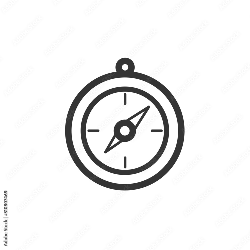 Compass icon vector symbol illustration EPS 10
