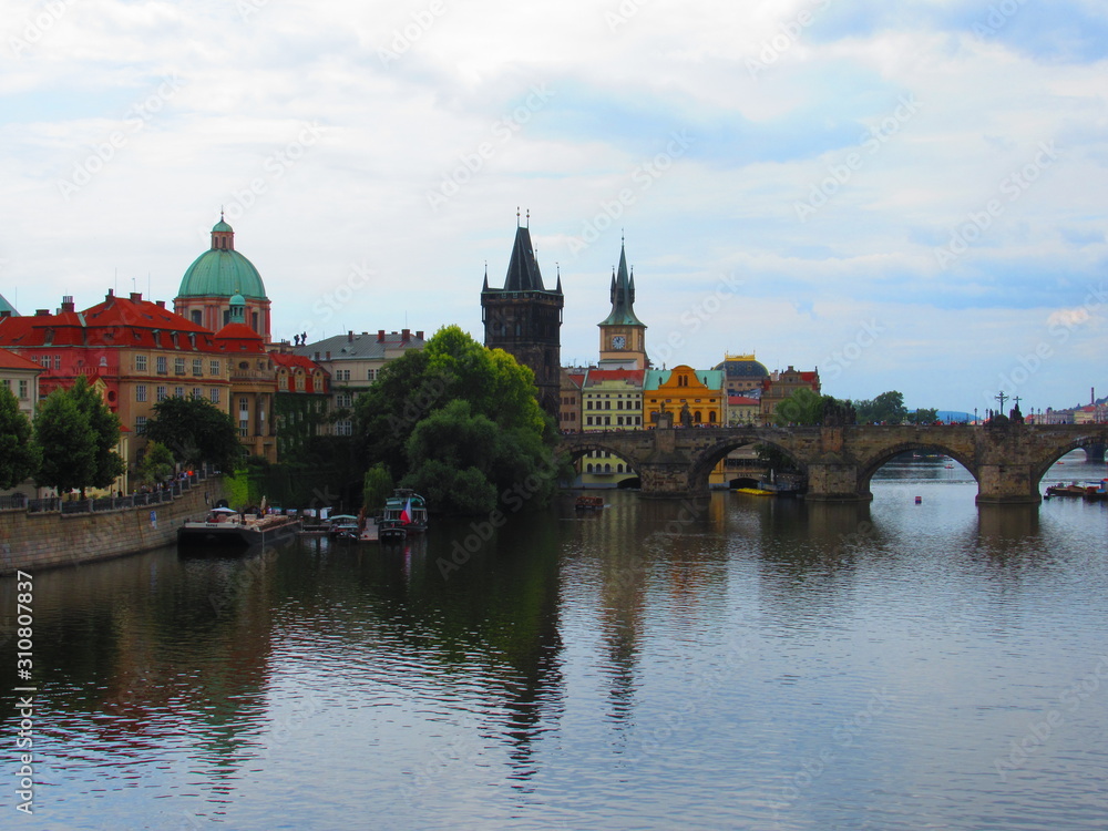 Fototapeta premium Prague Vltava River