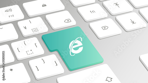 キーボード　アイキャッチ　インターネット