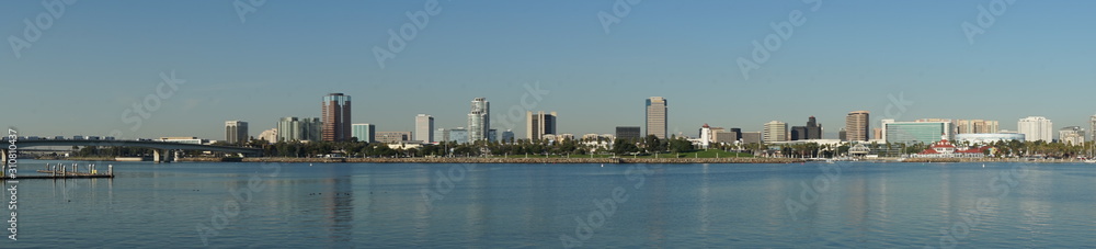 Long Beach, Meer, Sonne, Wasser, Panorama, Stadtbild Long Beach, Meer, Sonne, Wasser, Panorama, Stadtbild