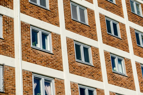 facade of a building, in Sweden Scandinavia North Europe photo