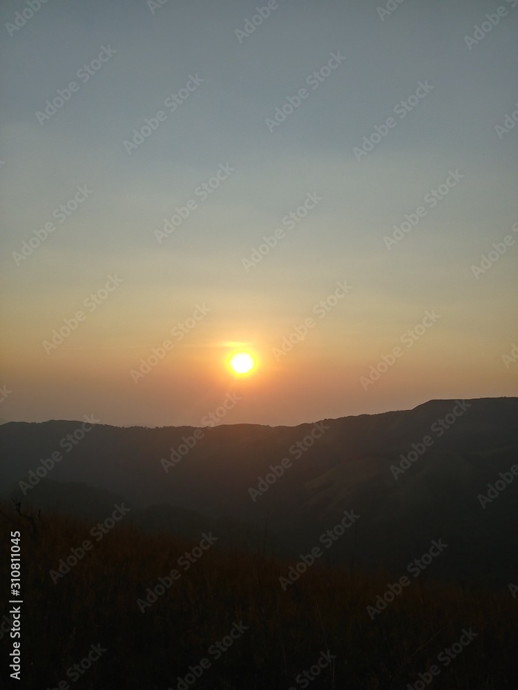 Obraz premium Sun Set View